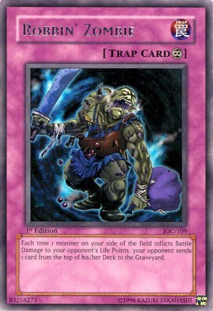 Robbin' Zombie (IOC-109) - Rare