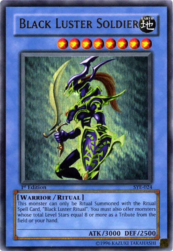 Black Luster Soldier (SYE-024) - Ultra Rare