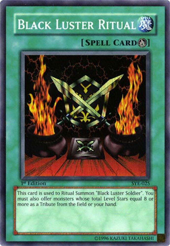Black Luster Ritual (SYE-025) - Super Rare
