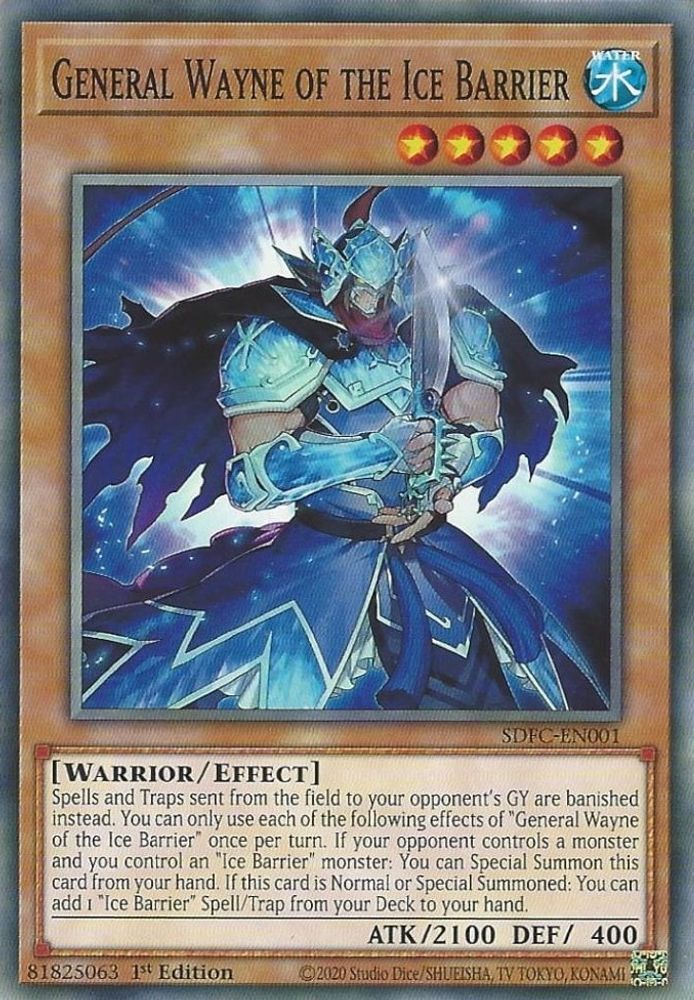 General Wayne of the Ice Barrier (SDFC-EN001) - Common