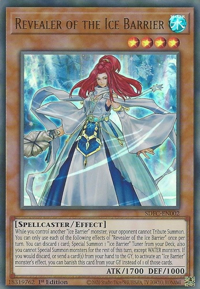 Revealer of the Ice Barrier (SDFC-EN002) - Ultra Rare