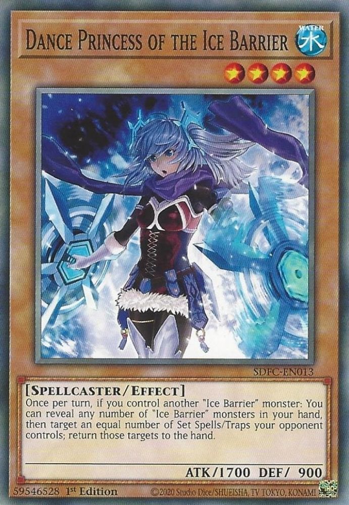 Dance Princess of the Ice Barrier (SDFC-EN013) - Common