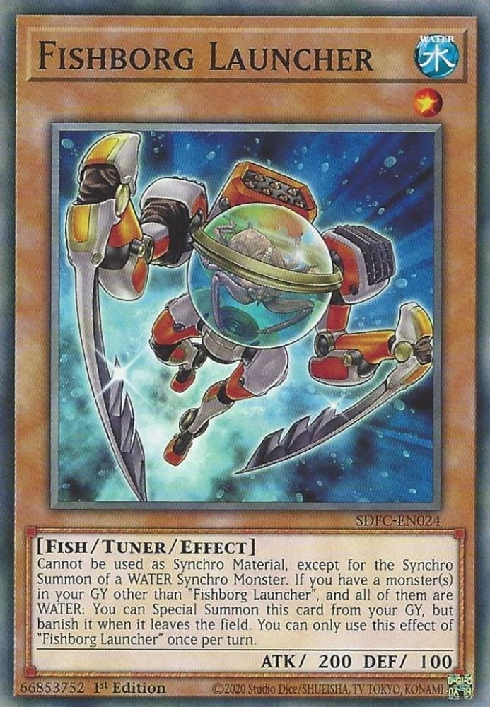 Lanceur Fishborg [SDFC-EN024] Commun 
