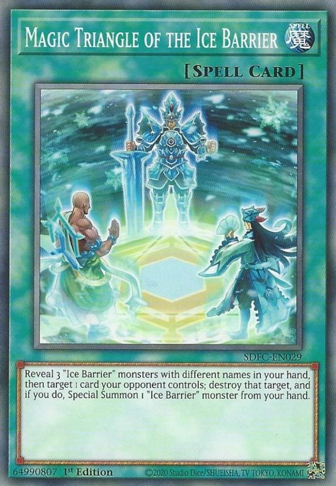 Magic Triangle of the Ice Barrier (SDFC-EN029) - Common