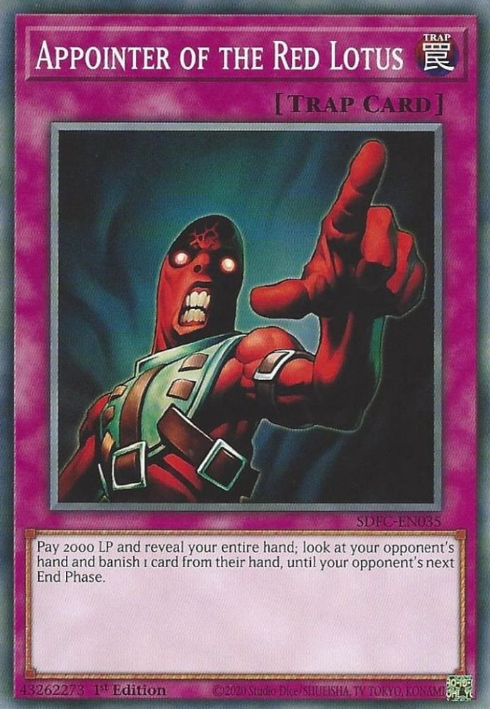 Appointer of the Red Lotus (SDFC-EN035) - Common