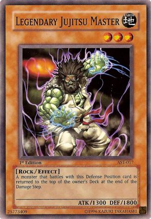 Legendary Jujitsu Master (AST-017) - Common