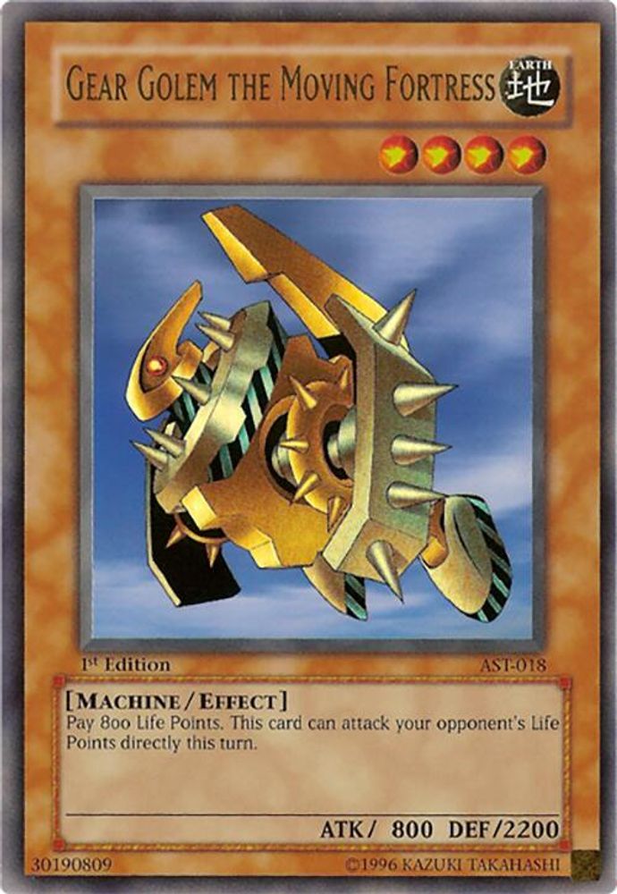 Gear Golem la forteresse en mouvement [AST-018] Ultra Rare 