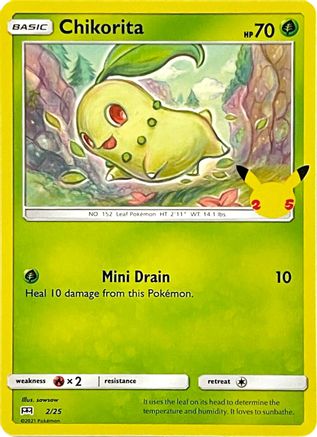 Chikorita 002/25  - Promo