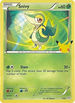 Snivy 005/25  - Promo