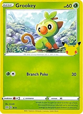 Grookey 008/25  - Promo