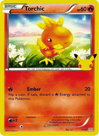 Torchic 011/25  - Promo