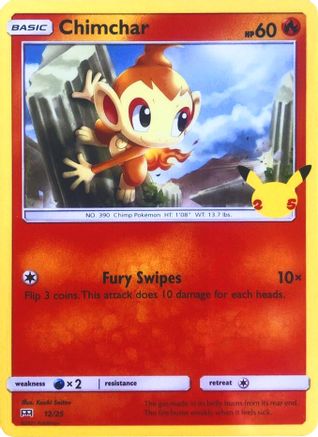 Chimchar 012/25  - Promo