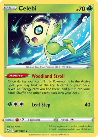 Celebi 003  - Rare