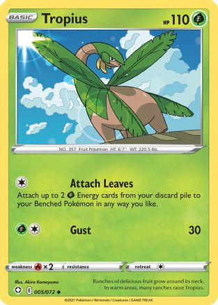 Tropius 005  - Uncommon