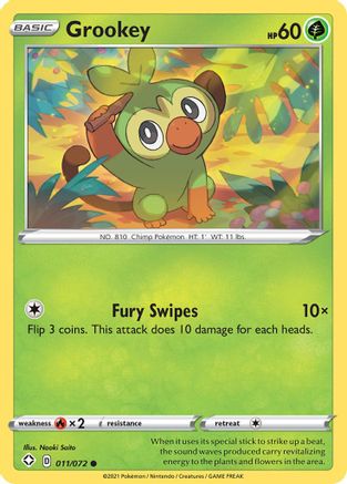 Grookey 011  - Common