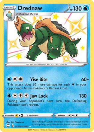 Drednaw SV029  - Holofoil - Shiny Holo Rare