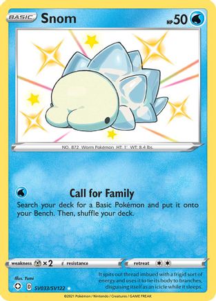 Snom SV033  - Holofoil - Shiny Holo Rare