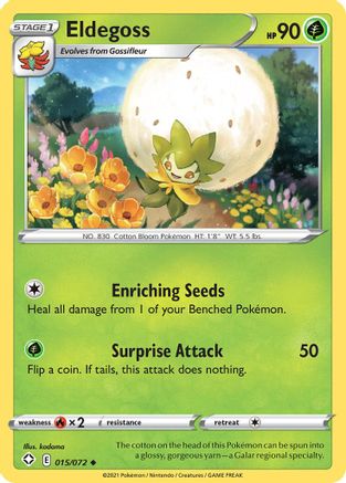 Eldegoss 015  - Uncommon