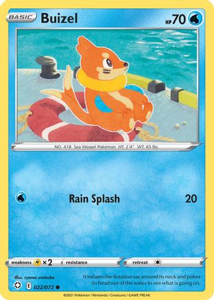 Buizel 022  - Common