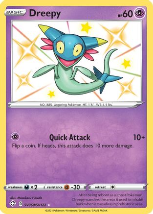 Dreepy SV060  - Holofoil - Shiny Holo Rare