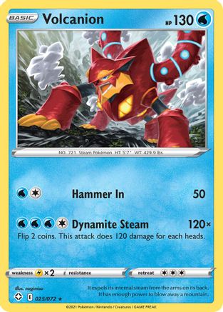 Volcanion 025  - Rare
