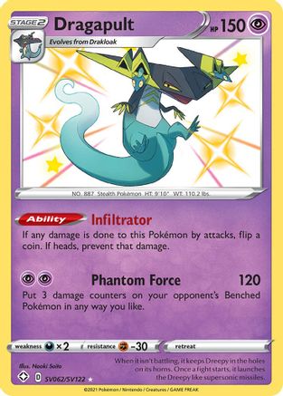 Dragapulte (SV062/SV122) [Épée et Bouclier : Shining Fates] 