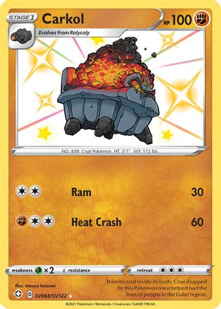 Carkol SV068  - Holofoil - Shiny Holo Rare