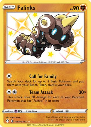Falinks SV074  - Holofoil - Shiny Holo Rare