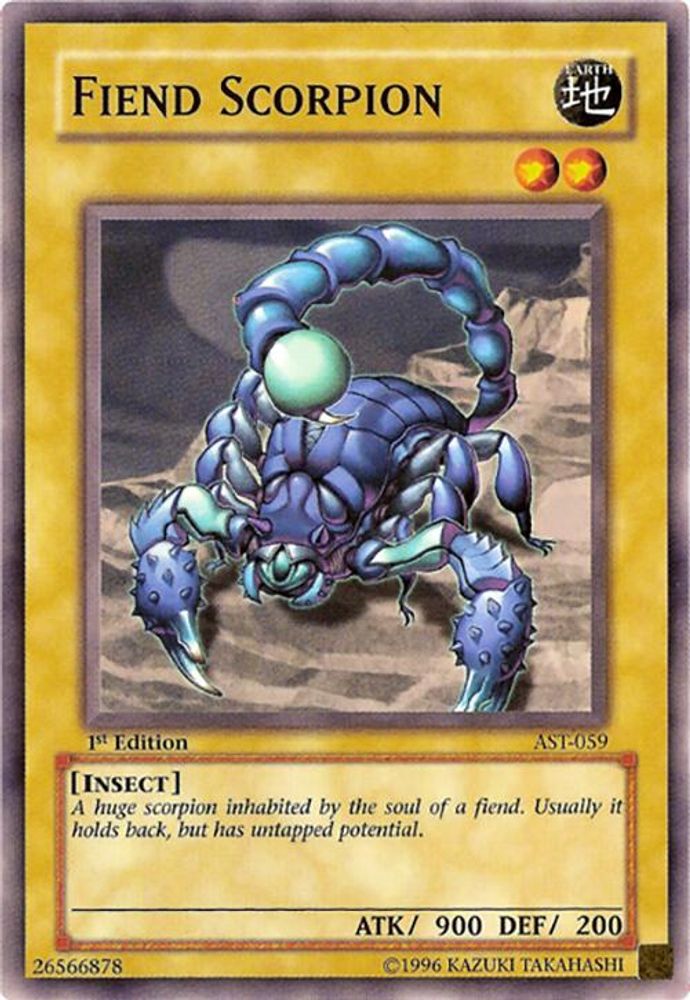 Scorpion démoniaque [AST-059] Commun 