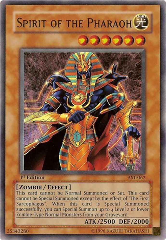 Spirit of the Pharaoh (AST-062) - Ultra Rare