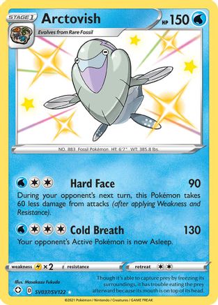 Arctovish SV037  - Holofoil - Shiny Holo Rare