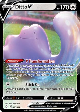 Ditto V 050  - Holofoil - Ultra Rare