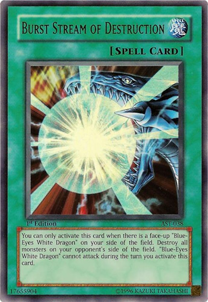 Burst Stream of Destruction (AST-038) - Ultra Rare