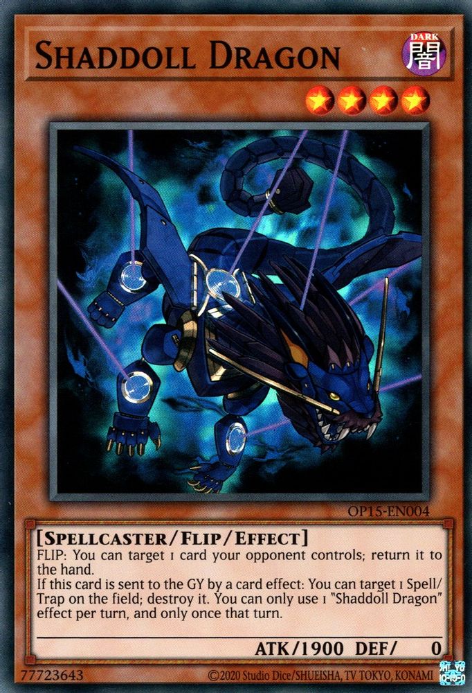 Dragon Shaddoll [OP15-EN004] Super Rare 