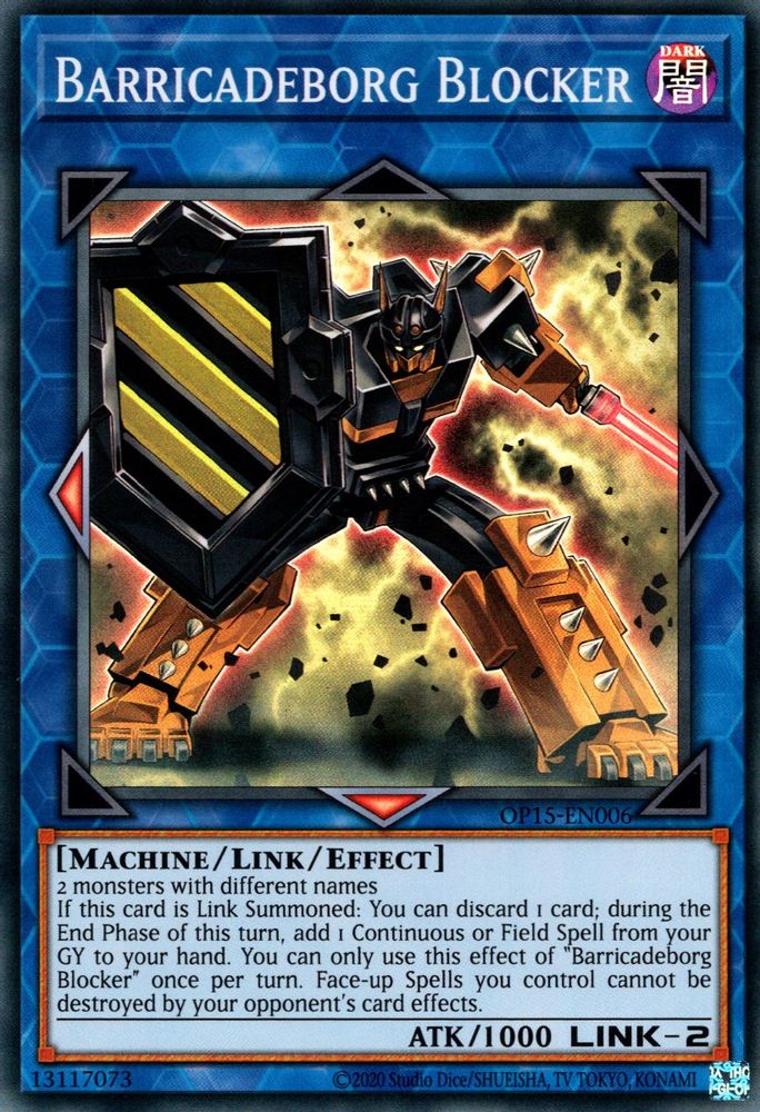 Bloqueur de Barricadeborg [OP15-EN006] Super Rare 