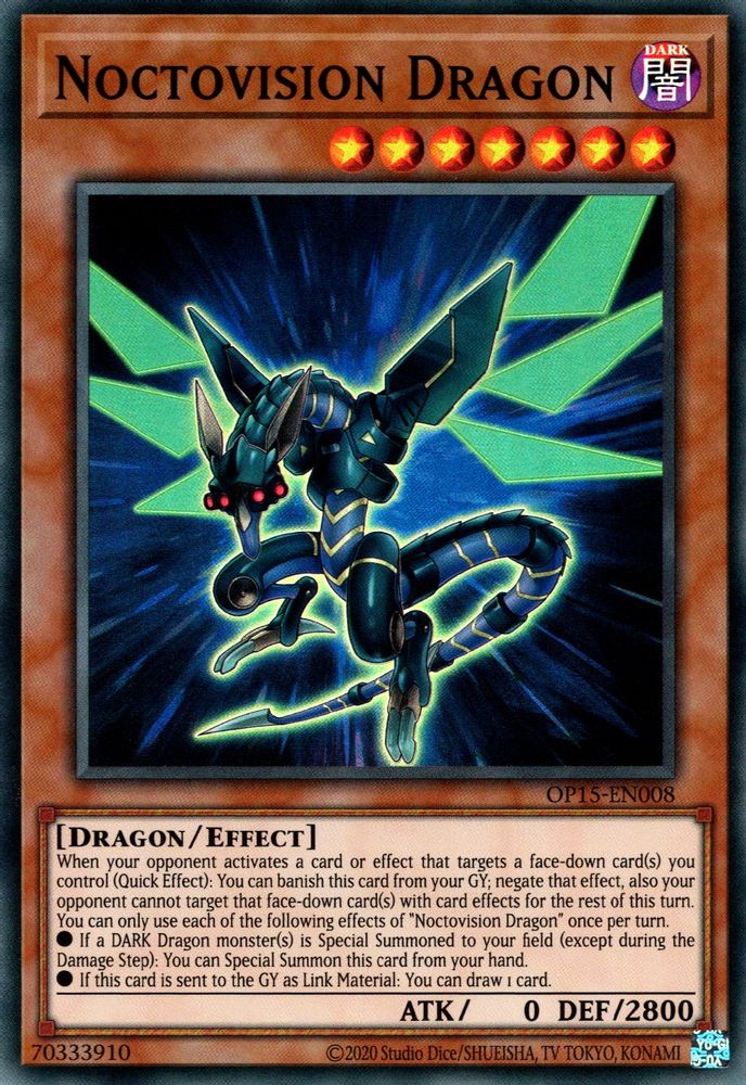 Noctovision Dragon (OP15-EN008) - Super Rare