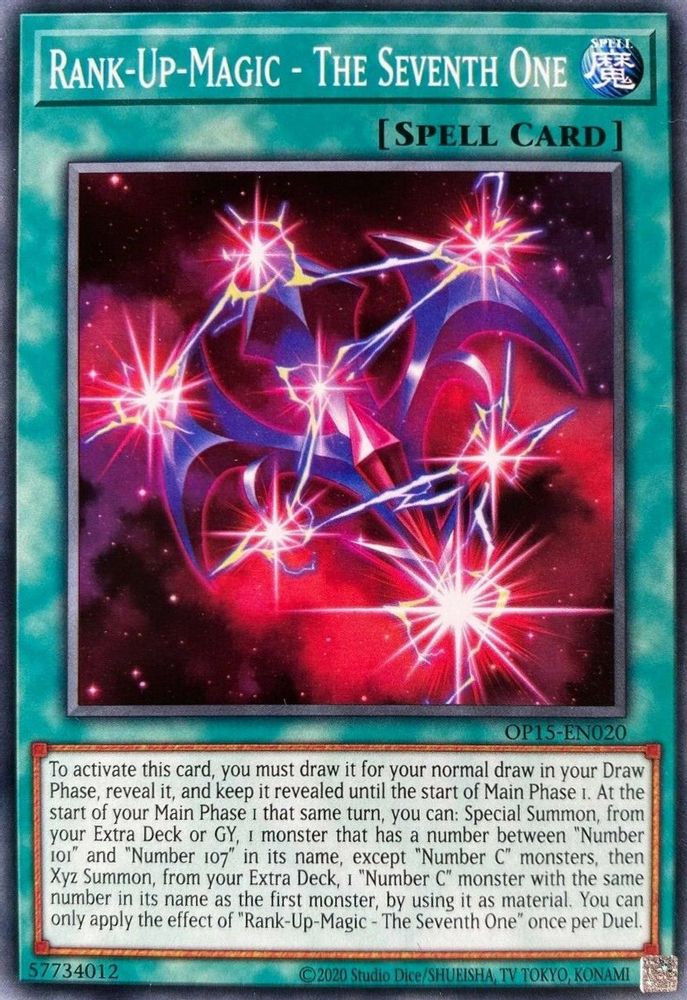 Rank-Up-Magic - The Seventh One (OP15-EN020) - Common