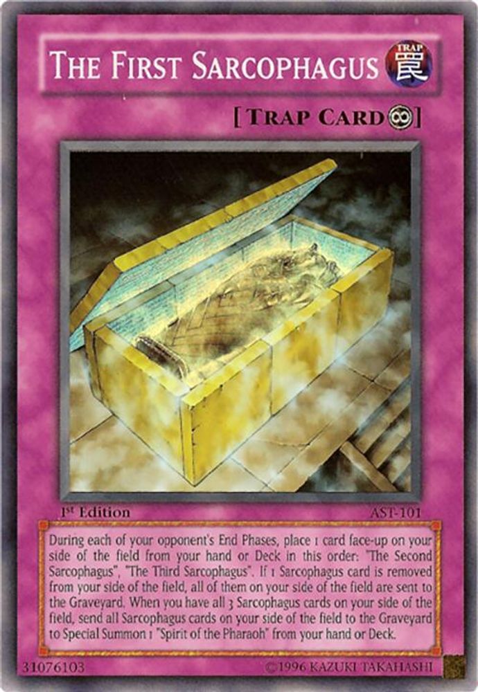 The First Sarcophagus (AST-101) - Super Rare