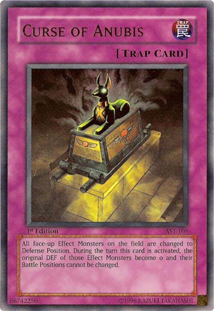 Curse of Anubis (AST-105) - Ultra Rare