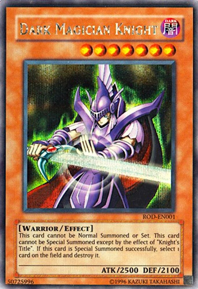 Chevalier magicien noir (Reshef of Destruction) [ROD-EN001] Secret Rare 