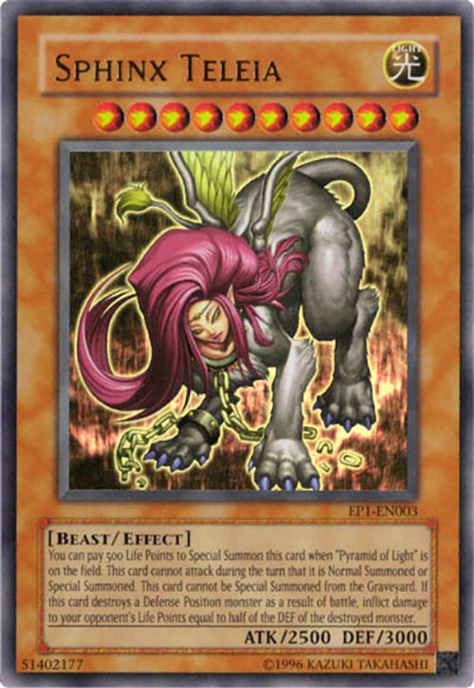 Sphinx Teleia (EP1-EN003) - Ultra Rare