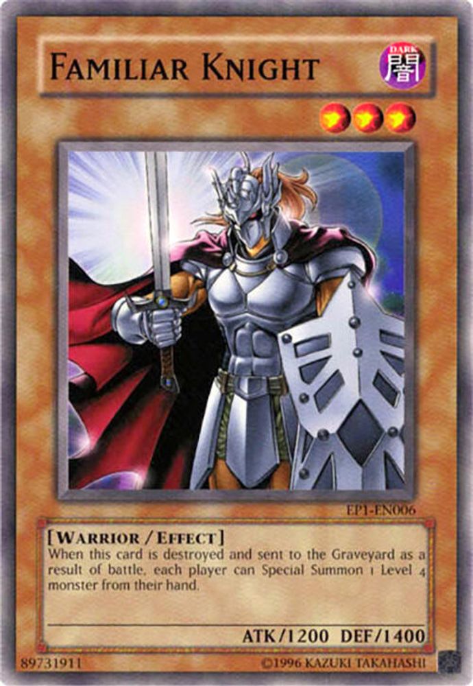 Familiar Knight (EP1-EN006) - Common