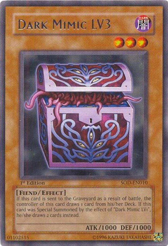Dark Mimic LV3 (SOD-EN010) - Rare