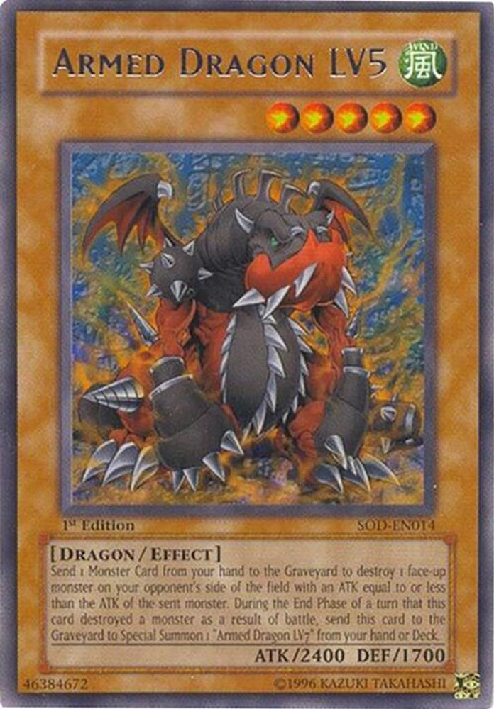 Armed Dragon LV5 (SOD-EN014) - Rare