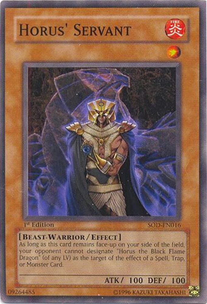 Horus' Servant (SOD-EN016) - Common