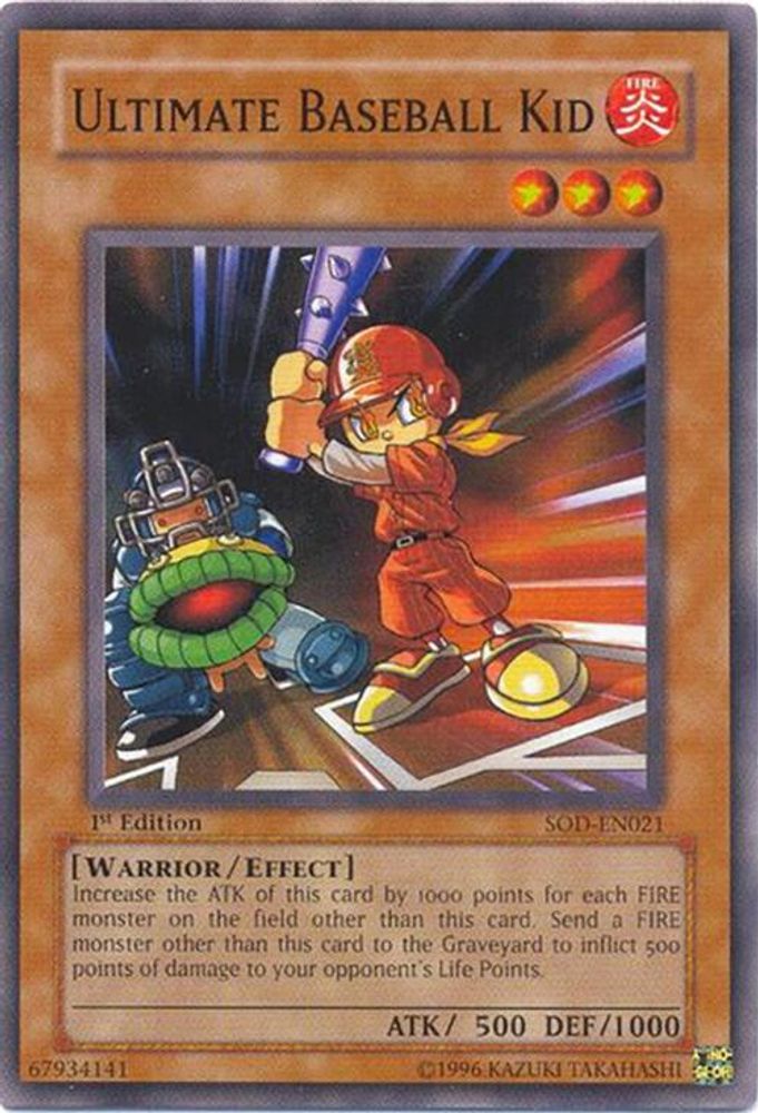 Ultimate Baseball Kid (SOD-EN021) - Common