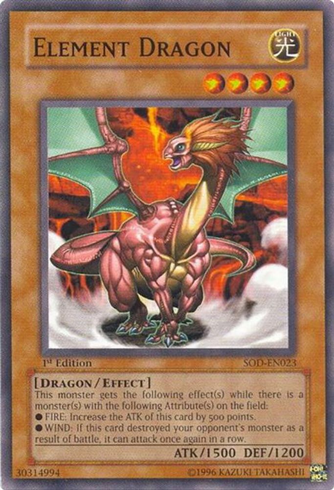 Element Dragon (SOD-EN023) - Common