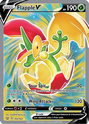 Flapple V (Full Art) 143  - Holofoil - Ultra Rare