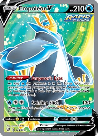 Empoleon V (Full Art) 145  - Holofoil - Ultra Rare