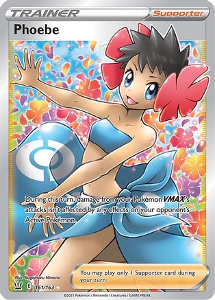 Phoebe (Full Art) 161  - Holofoil - Ultra Rare